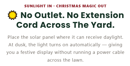 🔥Hot Sale 40% OFF🎄 Christmas Bell Cascade Solar Yard Light✨